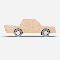 waytoplay - Back and Forth Car - Woody